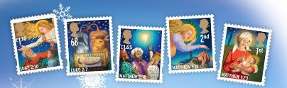 Christmas stamps 2011