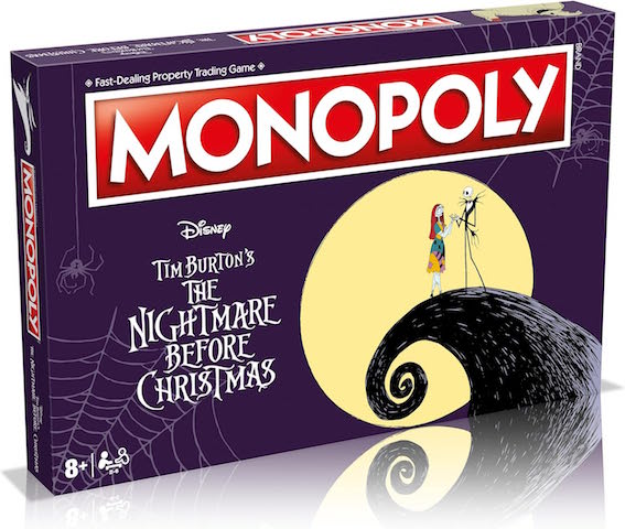 Monopoly Tim Burton's Nightmare Before Christmas