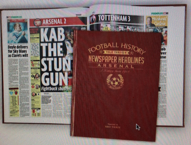 Personalised Football Book - Historic Newspapers