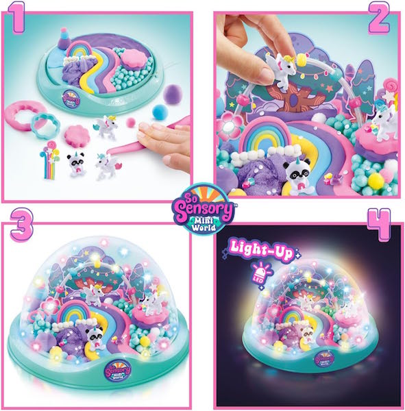 So Sensory Light-up Unicorn World